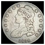 1834 Capped Bust Half Dollar NICELY CIRCULATED