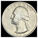 1932-S Silver Washington Quarter UNCIRCULATED