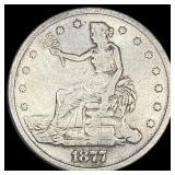 1877-S Silver Trade Dollar NICELY CIRCULATED