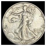 1935-D Silver Half Dollar Walking Liberty CLOSELY