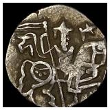 700-1000 AD India Rajput Silver Jital NEARLY UNCIR