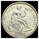 1882 Seated Liberty Dime UNCIRCULATED