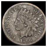 1866 Indian Head Cent LIGHTLY CIRCULATED