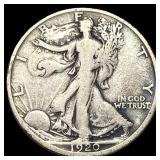 1920-D Walking Liberty Half Dollar LIGHTLY  CIRCU