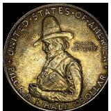 1920 Silver Pilgrim Half Dollar CHOICE BU