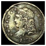 1835 Capped Bust Half Dime LIGHTLY CIRCULATED