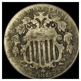 1875 Shield Nickel NICELY CIRCULATED