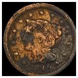 1849 Large Cent HIGH GRADE