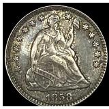 1858 Seated Liberty Half Dime CLOSELY UNCIRCULATED
