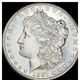 1887-S Silver Morgan Dollar UNCIRCULATED