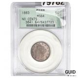 1883 Liberty Victory Nickel PCGS MS61