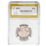 1927 Standing Liberty Quarter PGA MS65 FH