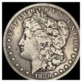1880-CC Silver Morgan Dollar LIGHTLY CIRCULATED