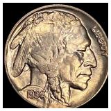1934-D Nickel Buffalo Five Cents CHOICE BU