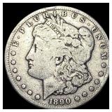 1890-CC Silver Morgan Dollar LIGHTLY  CIRCULATED