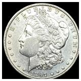 1897-S Silver Morgan Dollar CLOSELY UNCIRCULATED