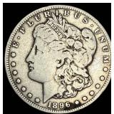 1896-S Silver Morgan Dollar LIGHTLY CIRCULATED