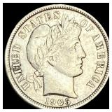 1905 Barber Dime CLOSELY UNCIRCULATED