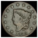 1825 Coronet Head Large Cent LIGHTLY CIRCULATED