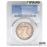 1941-D Walking Liberty Half Dollar PCGS MS65