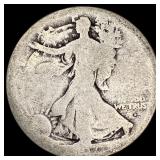 1918-D Silver Walking Liberty Half Dollar NICELY C