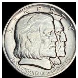 1936 Silver Half Dollar Long Island Tercentenary U