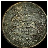 1837 Hard Times Token - Running Boar HT-34. NICELY