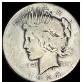 1928 Peace Silver Dollar LIGHTLY CIRCULATED