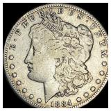 1884-S Silver Morgan Dollar LIGHTLY CIRCULATED
