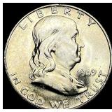 1949-D Silver Franklin Half Dollar  UNCIRCULATED