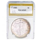 1989 Silver Eagle PGA MS69