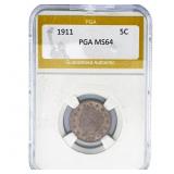 1911 Liberty Victory Nickel PGA MS64