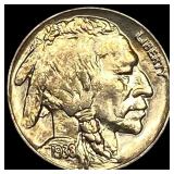 1938-D Nickel Five Cents Buffalo CHOICE BU