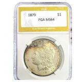 1879 Morgan Silver Dollar PGA MS64
