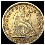 1856 Seated Liberty Dime CHOICE AU