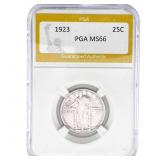 1923 Standing Liberty Quarter PGA MS66