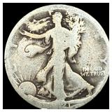 Walking Liberty Half Dollar 1917. NICELY CIRCULATE