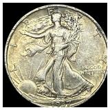 1937-S Silver Walking Liberty Half Dollar CLOSELY