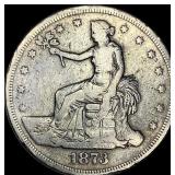 1873-S Silver Trade Dollar LIGHTLY CIRCULATED