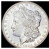 1884-S Silver Morgan Dollar CLOSELY UNCIRCULATED