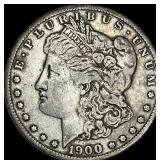 1900-S Silver Morgan Dollar ABOUT UNCIRCULATED