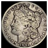 1901-O Silver Morgan Dollar LIGHTLY CIRCULATED
