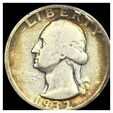1932-D Silver Washington Quarter NICELY CIRCULATED