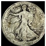 1917-S Silver Walking Liberty Half Dollar UNCIRCUL