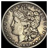 1892-S Silver Morgan Dollar NEARLY UNCIRCULATED