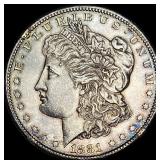1881-S Silver Morgan Dollar CHOICE BU
