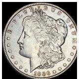 1886 Silver Morgan Dollar CHOICE BU