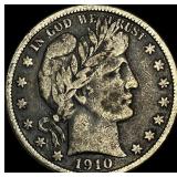 1910 Barber Half Dollar LIGHTLY CIRCULATED
