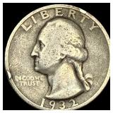 1932-S Silver Washington Quarter LIGHTLY CIRCULATE