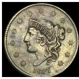 1837 Coronet Head Large Cent CLOSELY UNCIRCULATED